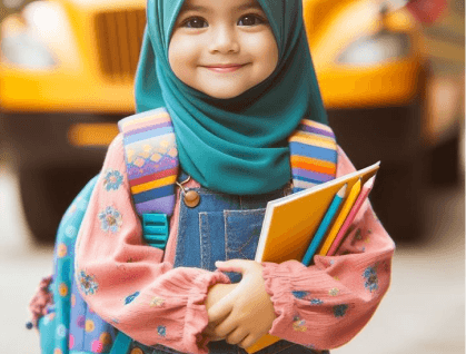 Young Little Seeds student